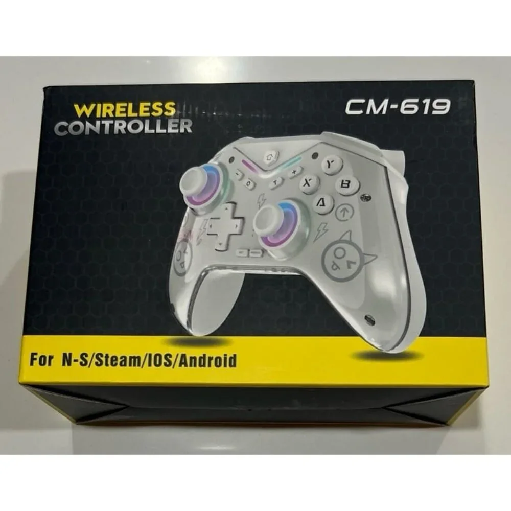 CM-619 Wireless Controller, a versatile gamepad compatible with multiple platfor